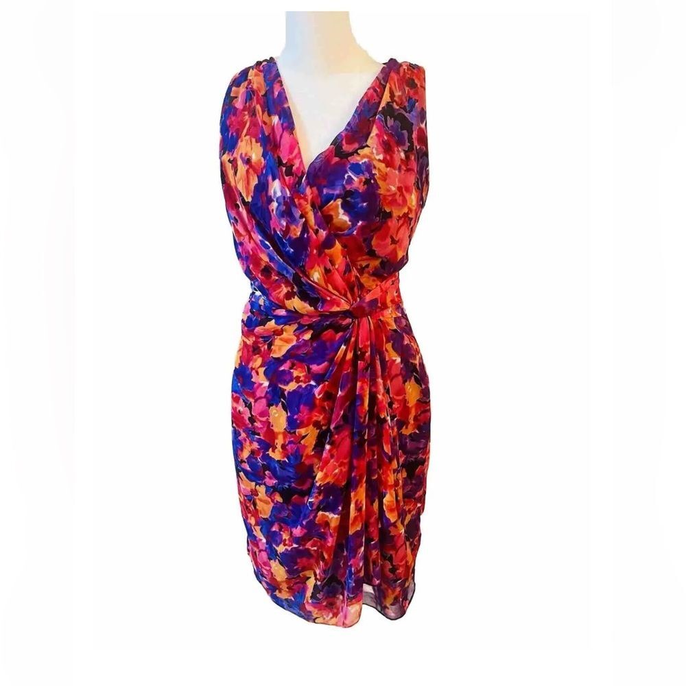 Ralph Lauren Rap Dress Women Colorful Midi Casual  Spring Summer 4